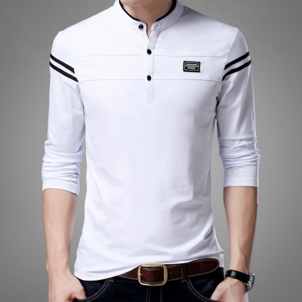 Striped Polo T-shirt