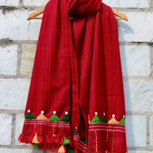 All seasons MultiThread Deep Red Stole