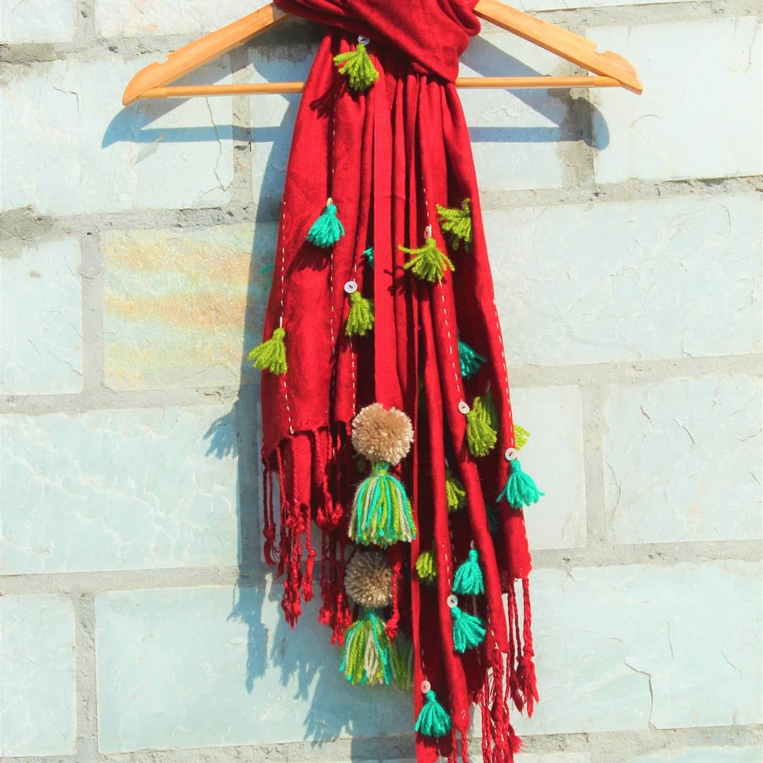 Hand Embroidered, Viscose Jacquard